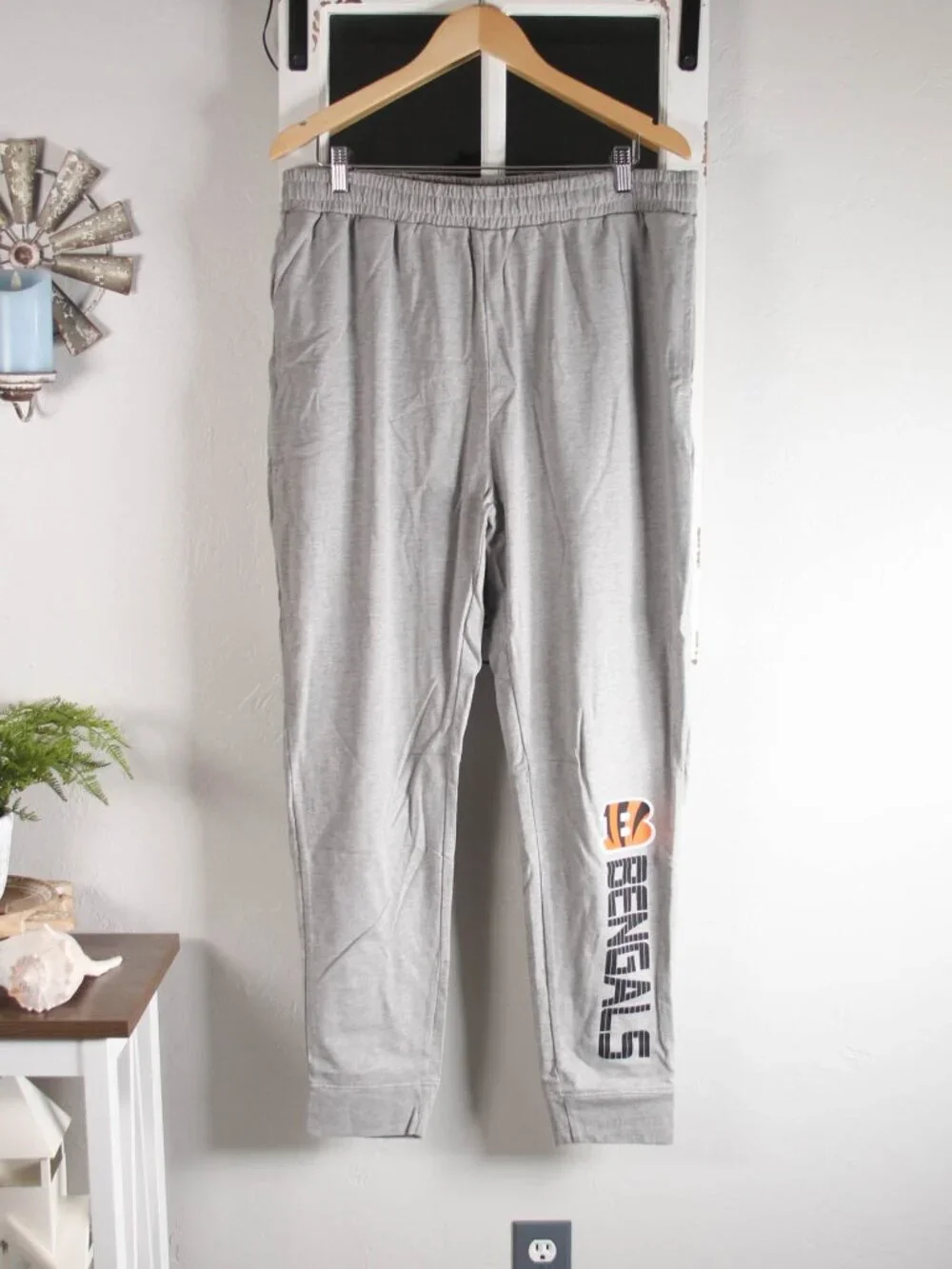 Men's MSX by Michael Strahan Cincinnati Bengals Jogger Pants NWT